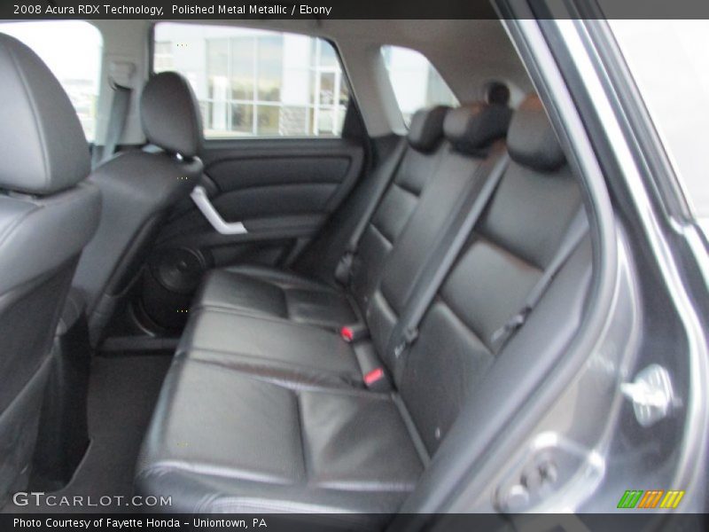 Rear Seat of 2008 RDX Technology