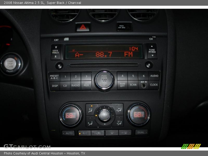 Super Black / Charcoal 2008 Nissan Altima 2.5 SL