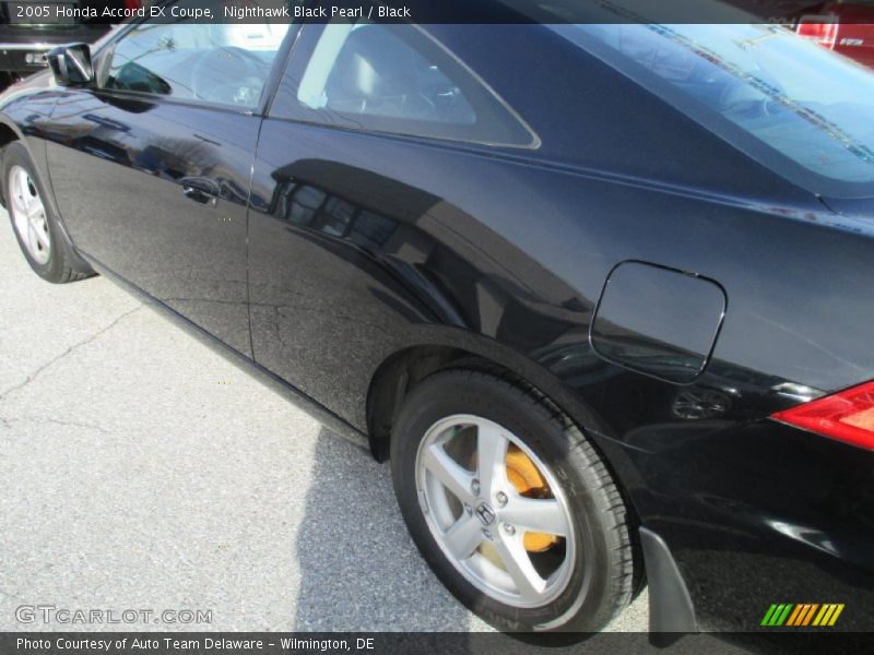 Nighthawk Black Pearl / Black 2005 Honda Accord EX Coupe
