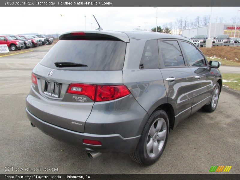 Polished Metal Metallic / Ebony 2008 Acura RDX Technology