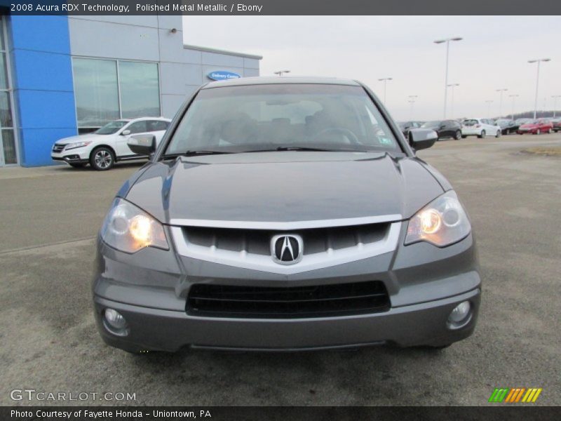 Polished Metal Metallic / Ebony 2008 Acura RDX Technology