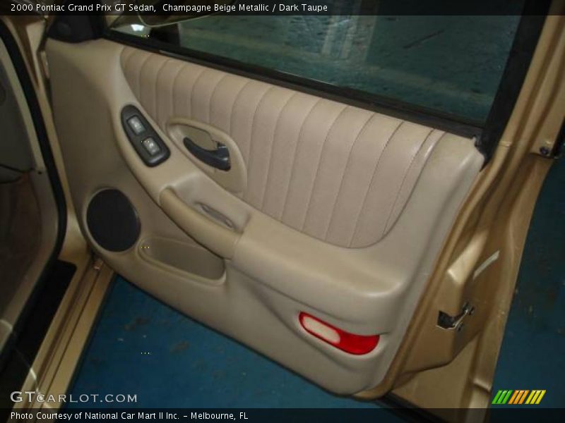 Champagne Beige Metallic / Dark Taupe 2000 Pontiac Grand Prix GT Sedan