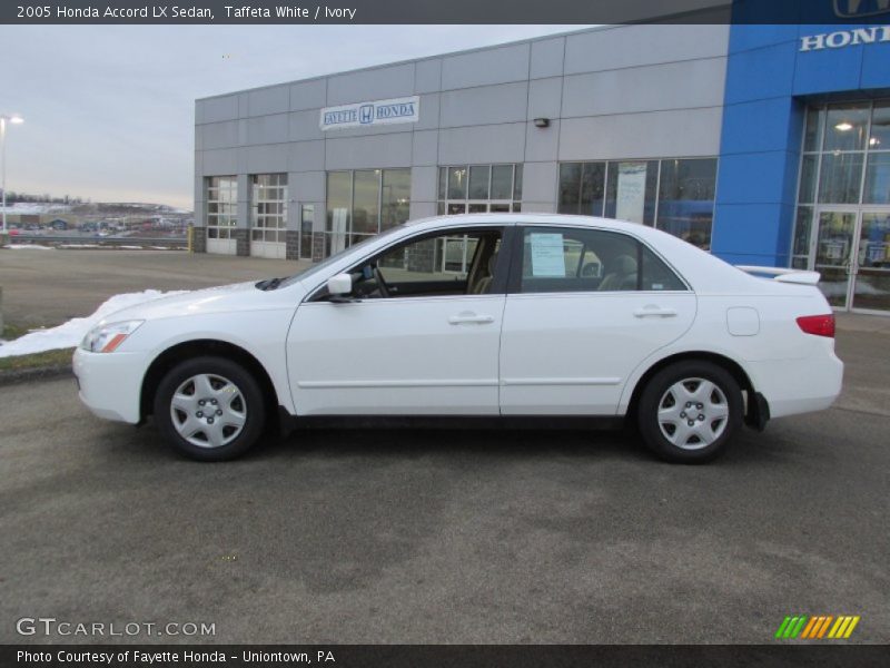 Taffeta White / Ivory 2005 Honda Accord LX Sedan