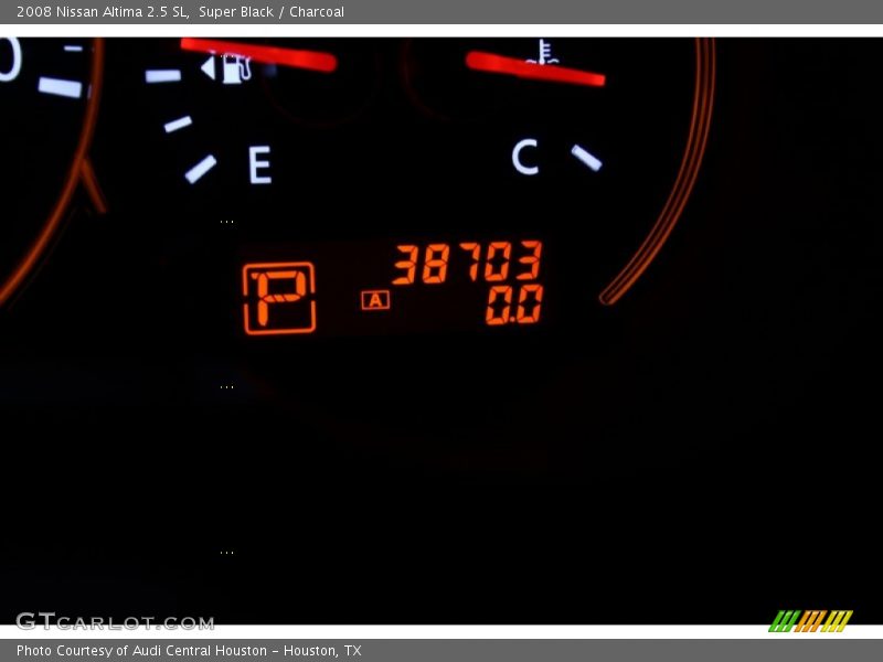 Super Black / Charcoal 2008 Nissan Altima 2.5 SL