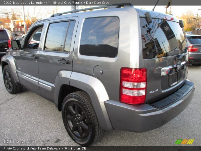 Mineral Gray Metallic / Dark Slate Gray 2012 Jeep Liberty Latitude 4x4