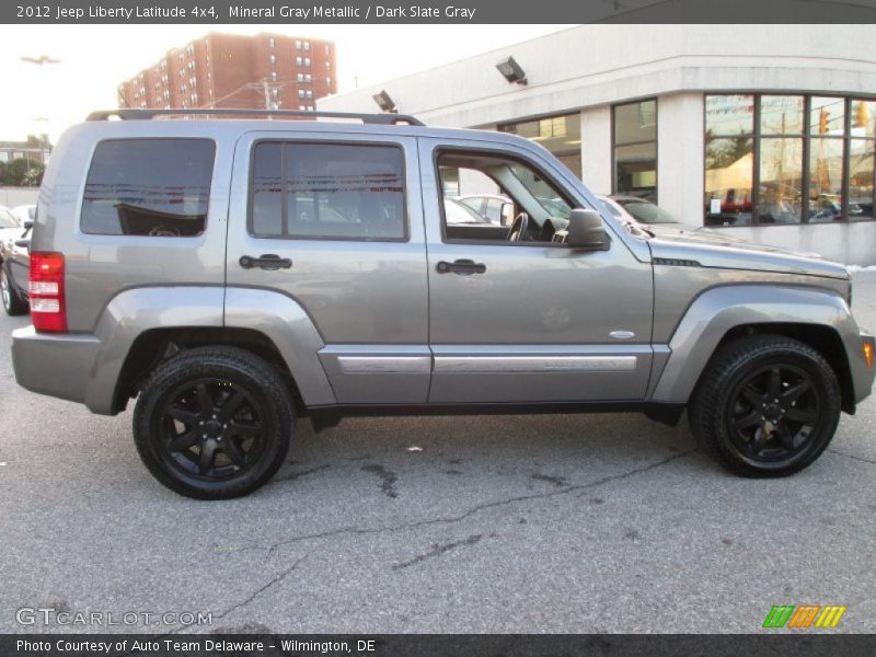 Mineral Gray Metallic / Dark Slate Gray 2012 Jeep Liberty Latitude 4x4