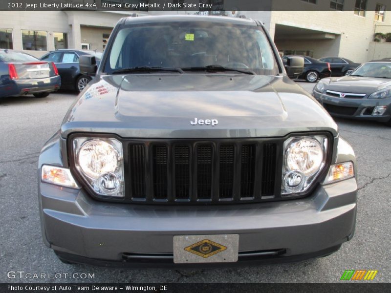 Mineral Gray Metallic / Dark Slate Gray 2012 Jeep Liberty Latitude 4x4