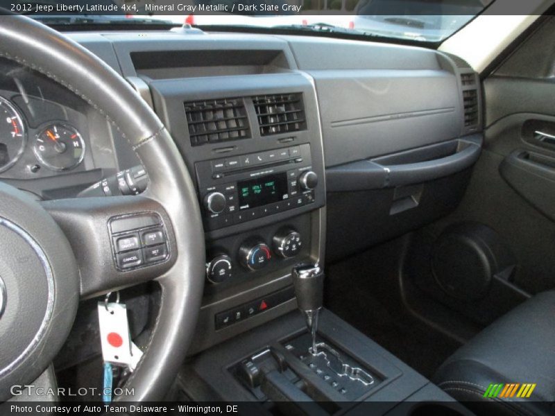 Mineral Gray Metallic / Dark Slate Gray 2012 Jeep Liberty Latitude 4x4