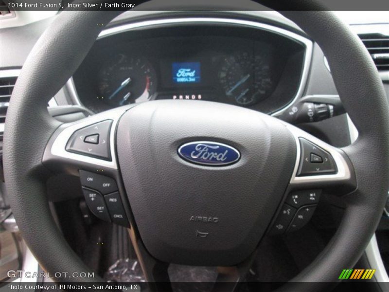 Ingot Silver / Earth Gray 2014 Ford Fusion S