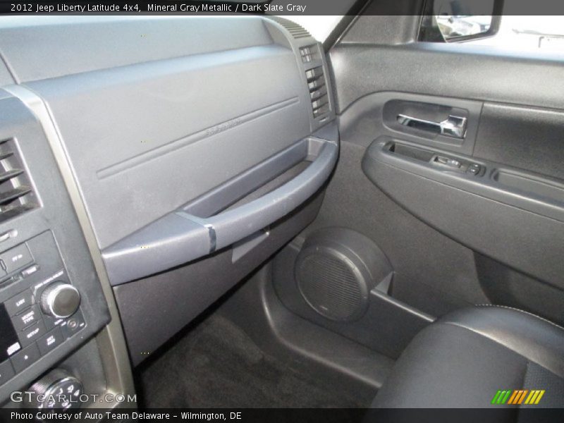 Mineral Gray Metallic / Dark Slate Gray 2012 Jeep Liberty Latitude 4x4