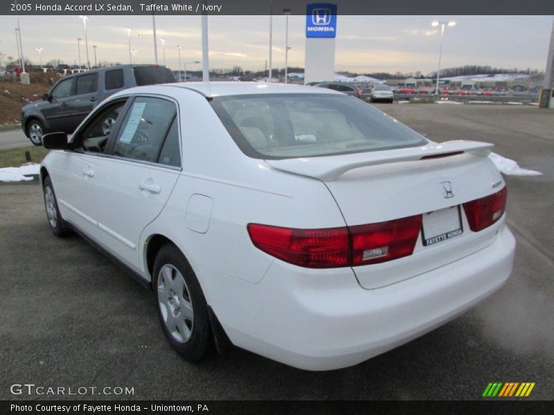 Taffeta White / Ivory 2005 Honda Accord LX Sedan