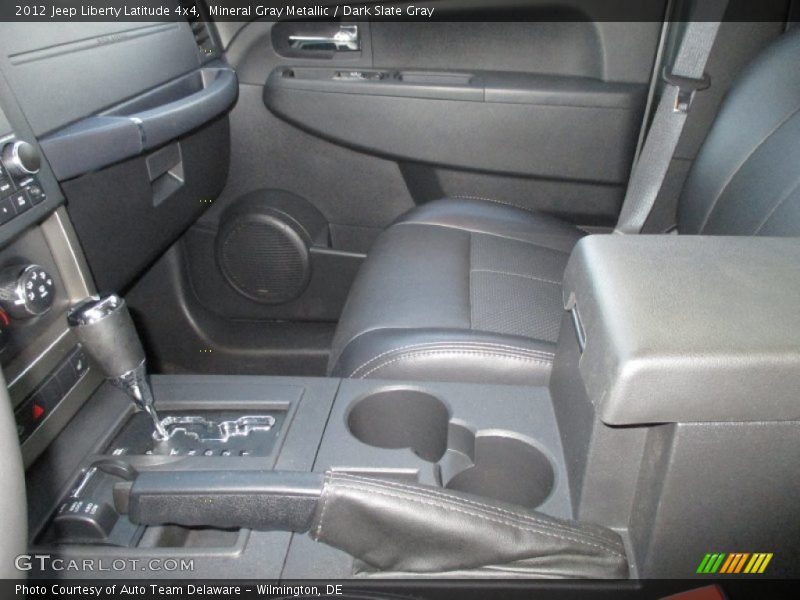 Mineral Gray Metallic / Dark Slate Gray 2012 Jeep Liberty Latitude 4x4