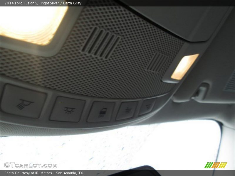 Ingot Silver / Earth Gray 2014 Ford Fusion S