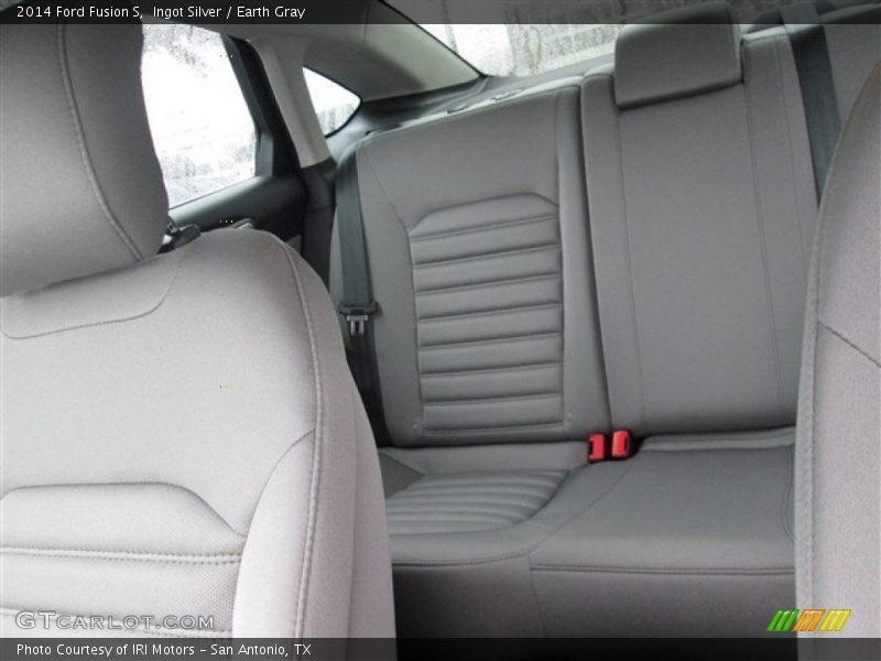 Ingot Silver / Earth Gray 2014 Ford Fusion S