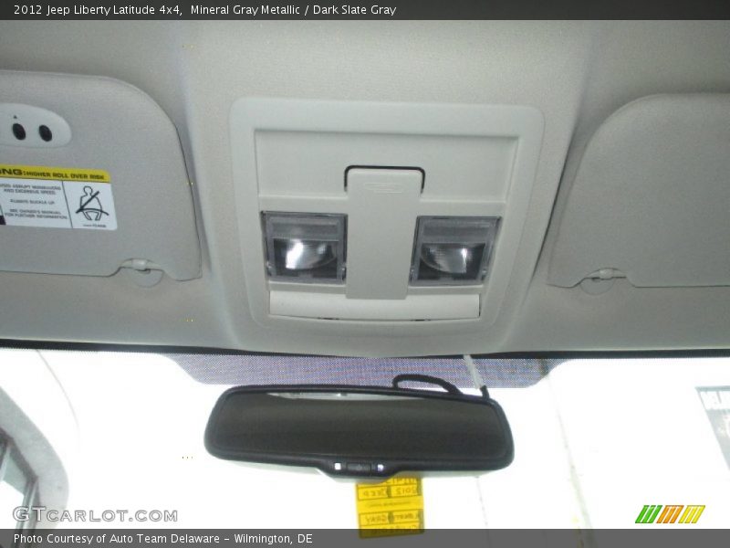 Mineral Gray Metallic / Dark Slate Gray 2012 Jeep Liberty Latitude 4x4