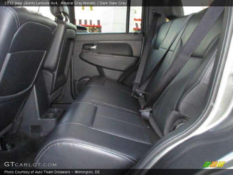 Mineral Gray Metallic / Dark Slate Gray 2012 Jeep Liberty Latitude 4x4