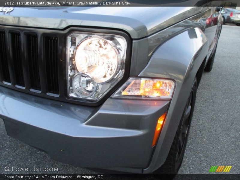 Mineral Gray Metallic / Dark Slate Gray 2012 Jeep Liberty Latitude 4x4