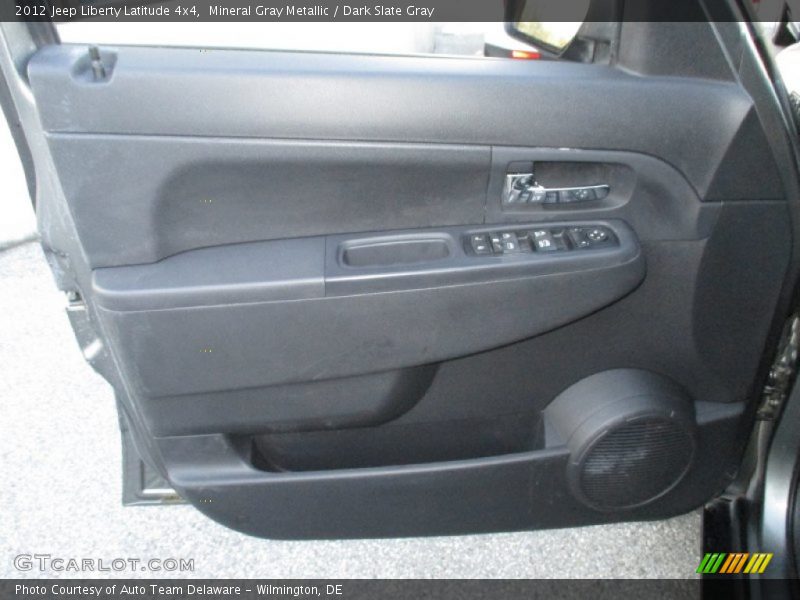 Mineral Gray Metallic / Dark Slate Gray 2012 Jeep Liberty Latitude 4x4