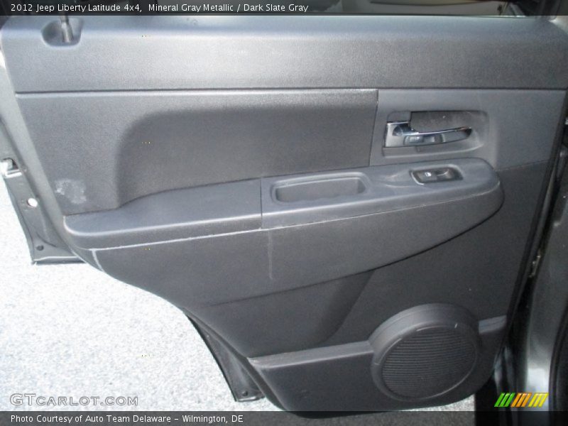 Mineral Gray Metallic / Dark Slate Gray 2012 Jeep Liberty Latitude 4x4