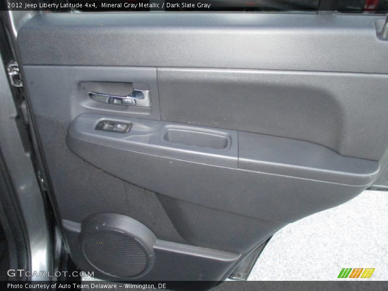 Mineral Gray Metallic / Dark Slate Gray 2012 Jeep Liberty Latitude 4x4