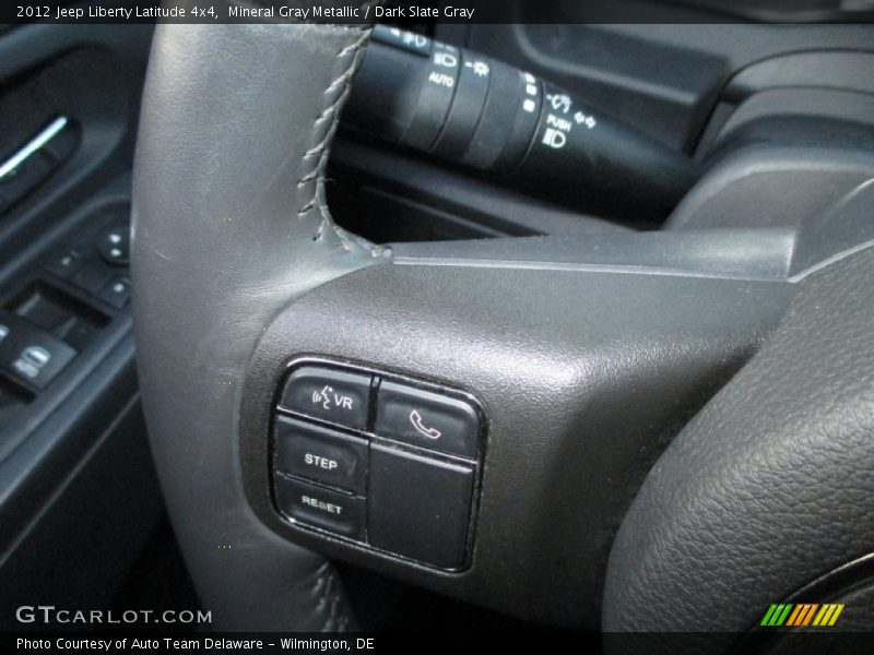 Mineral Gray Metallic / Dark Slate Gray 2012 Jeep Liberty Latitude 4x4