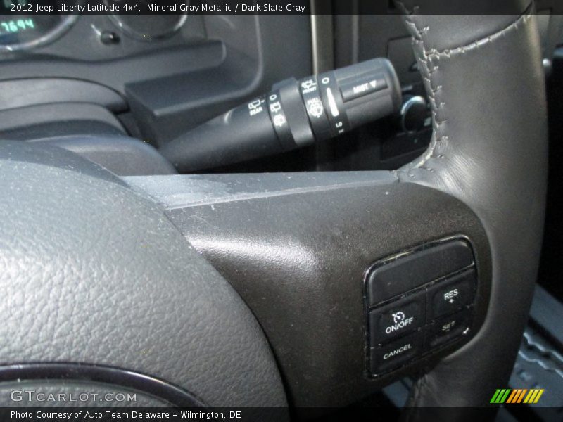 Mineral Gray Metallic / Dark Slate Gray 2012 Jeep Liberty Latitude 4x4