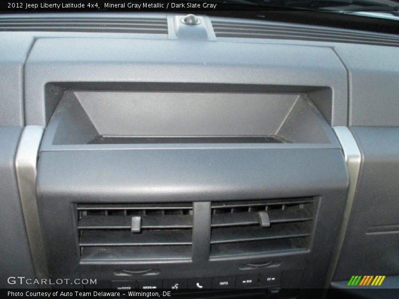 Mineral Gray Metallic / Dark Slate Gray 2012 Jeep Liberty Latitude 4x4