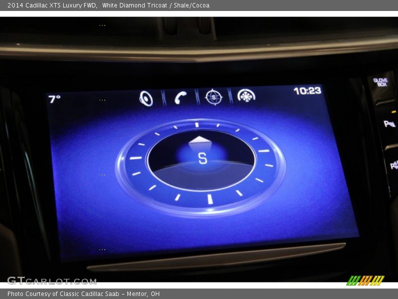White Diamond Tricoat / Shale/Cocoa 2014 Cadillac XTS Luxury FWD