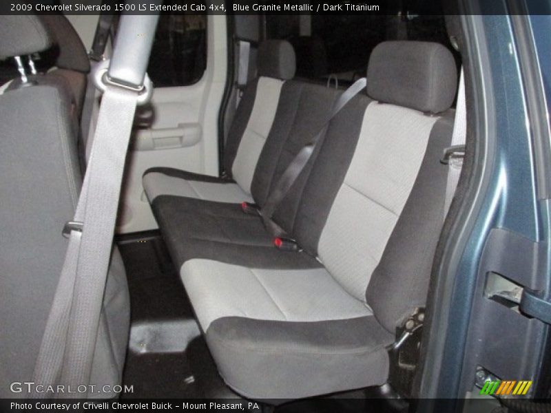 Rear Seat of 2009 Silverado 1500 LS Extended Cab 4x4