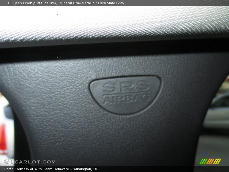 Mineral Gray Metallic / Dark Slate Gray 2012 Jeep Liberty Latitude 4x4