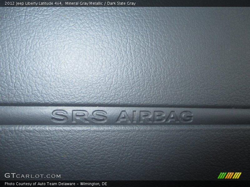 Mineral Gray Metallic / Dark Slate Gray 2012 Jeep Liberty Latitude 4x4