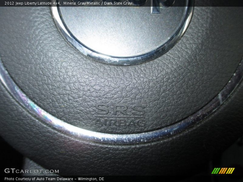 Mineral Gray Metallic / Dark Slate Gray 2012 Jeep Liberty Latitude 4x4