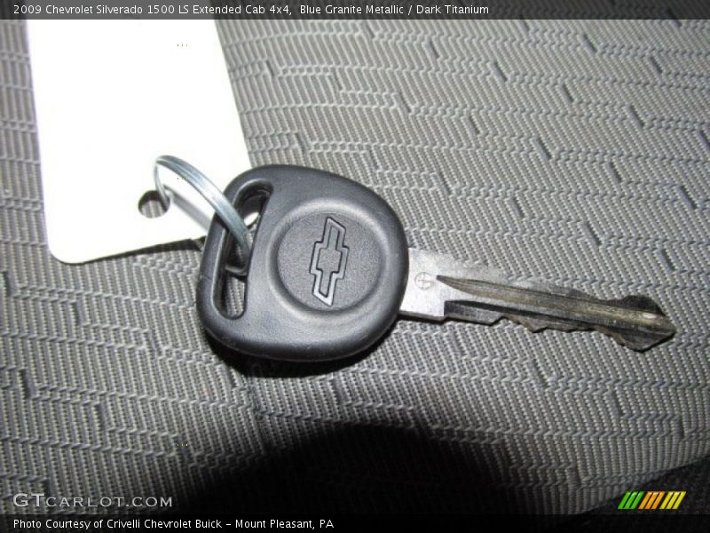 Keys of 2009 Silverado 1500 LS Extended Cab 4x4