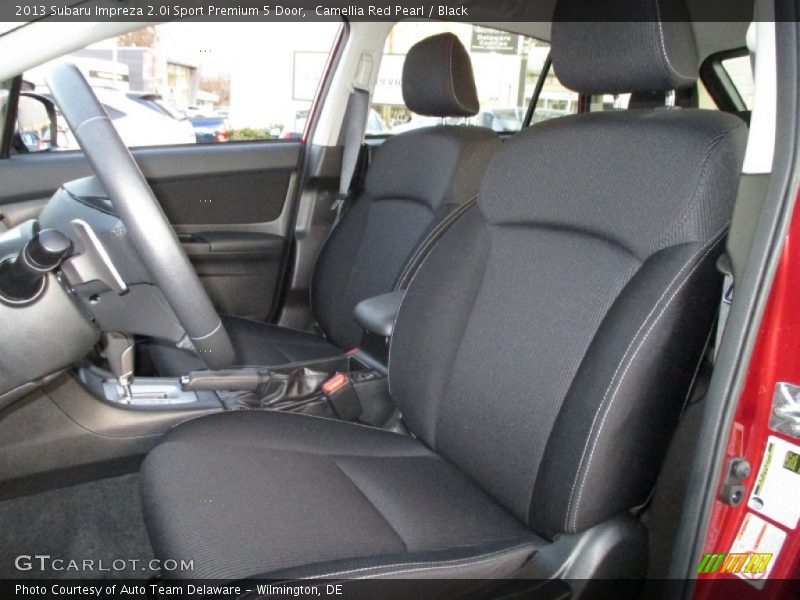 Camellia Red Pearl / Black 2013 Subaru Impreza 2.0i Sport Premium 5 Door