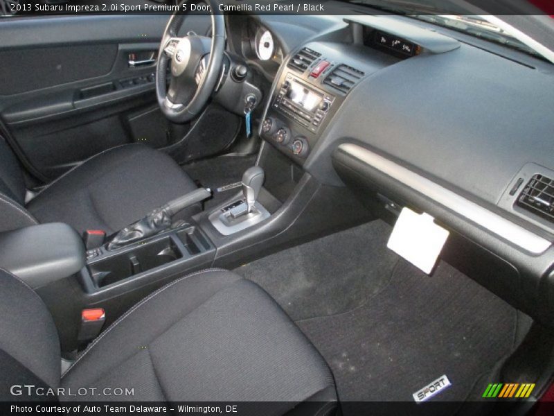 Camellia Red Pearl / Black 2013 Subaru Impreza 2.0i Sport Premium 5 Door