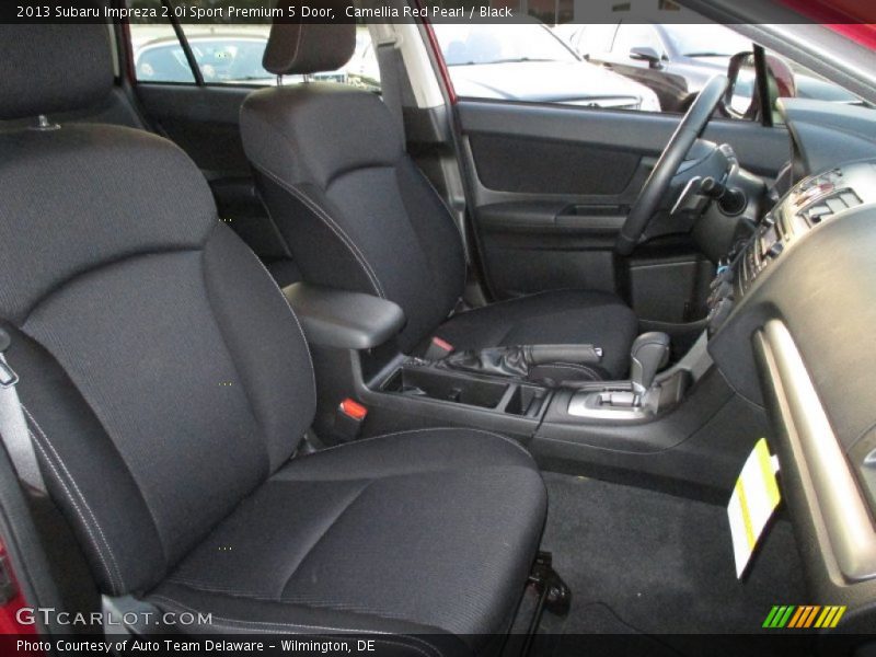 Camellia Red Pearl / Black 2013 Subaru Impreza 2.0i Sport Premium 5 Door