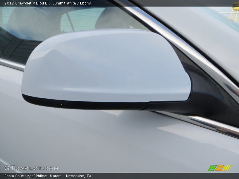 Summit White / Ebony 2012 Chevrolet Malibu LT