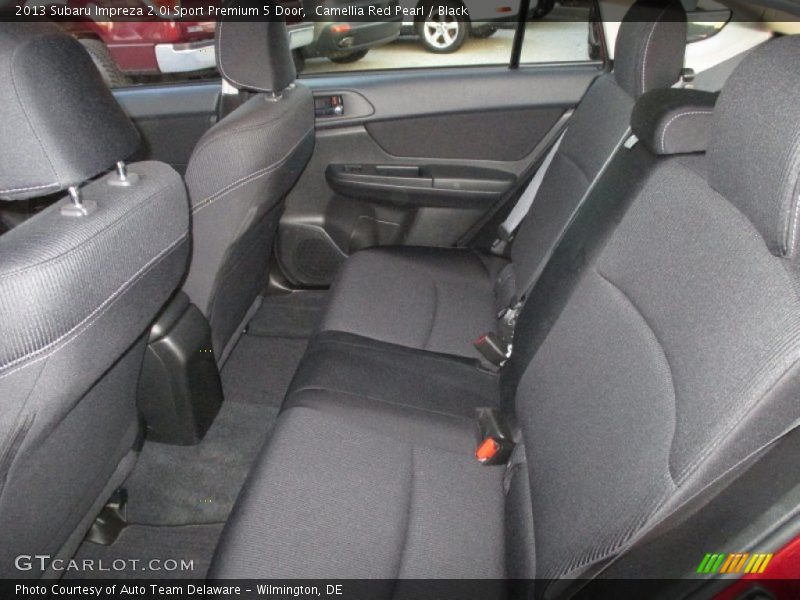 Camellia Red Pearl / Black 2013 Subaru Impreza 2.0i Sport Premium 5 Door