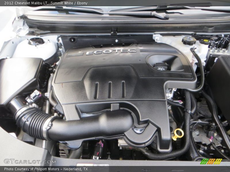 Summit White / Ebony 2012 Chevrolet Malibu LT