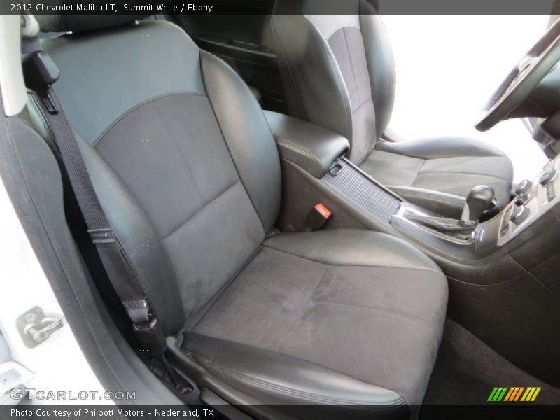 Summit White / Ebony 2012 Chevrolet Malibu LT