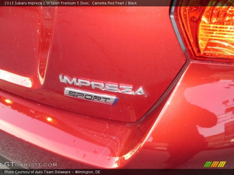Camellia Red Pearl / Black 2013 Subaru Impreza 2.0i Sport Premium 5 Door
