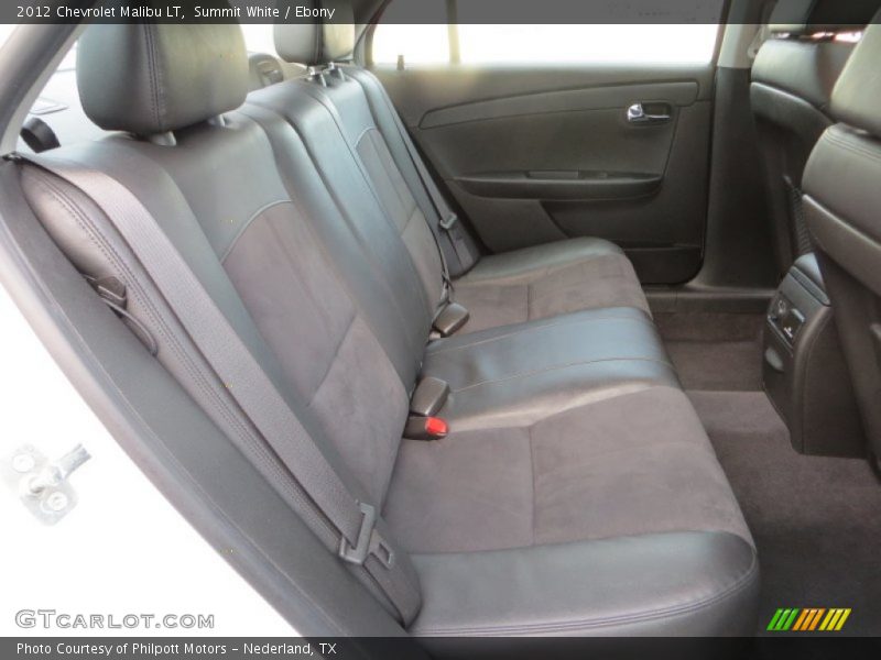 Summit White / Ebony 2012 Chevrolet Malibu LT