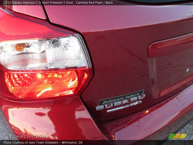 Camellia Red Pearl / Black 2013 Subaru Impreza 2.0i Sport Premium 5 Door