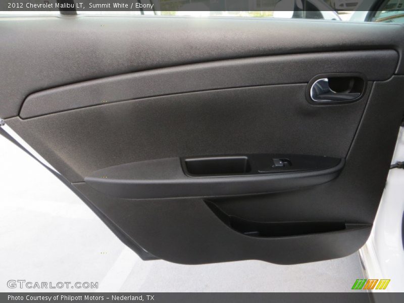 Summit White / Ebony 2012 Chevrolet Malibu LT