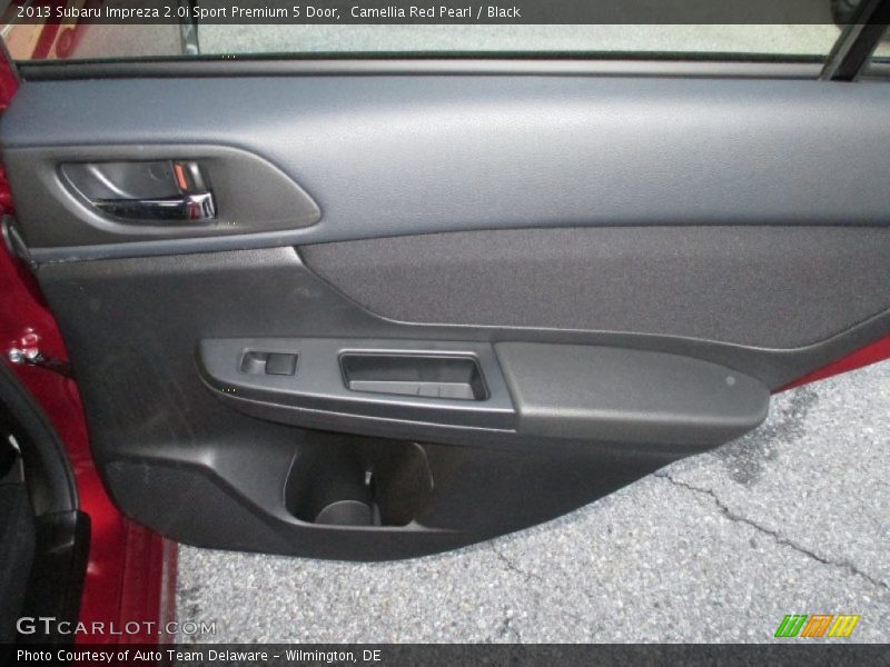 Camellia Red Pearl / Black 2013 Subaru Impreza 2.0i Sport Premium 5 Door