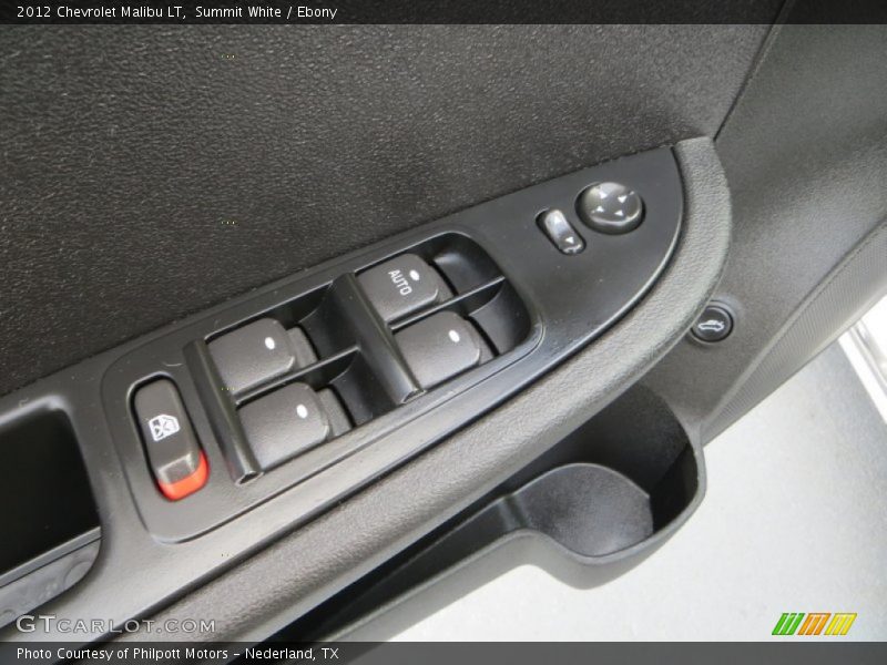 Summit White / Ebony 2012 Chevrolet Malibu LT