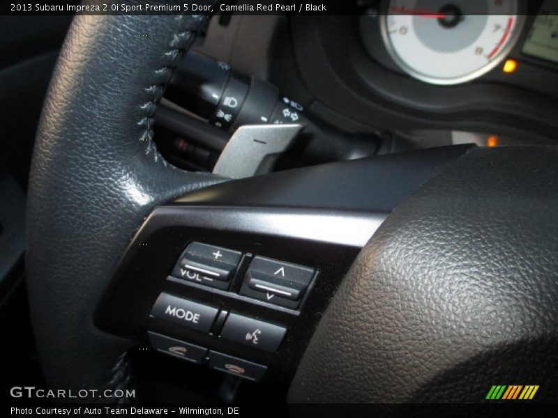 Camellia Red Pearl / Black 2013 Subaru Impreza 2.0i Sport Premium 5 Door