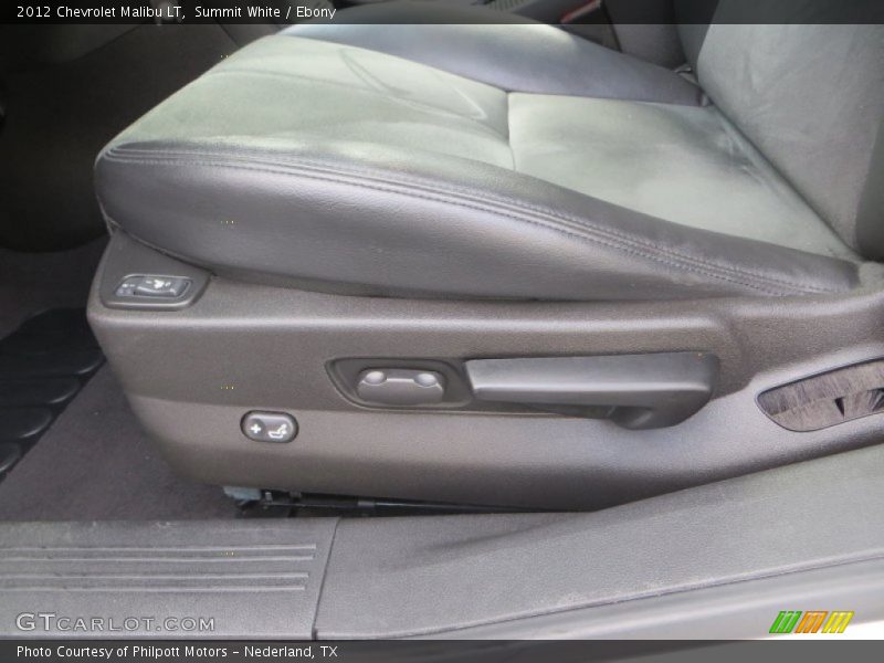 Summit White / Ebony 2012 Chevrolet Malibu LT