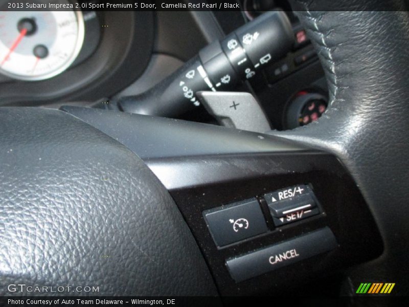 Camellia Red Pearl / Black 2013 Subaru Impreza 2.0i Sport Premium 5 Door