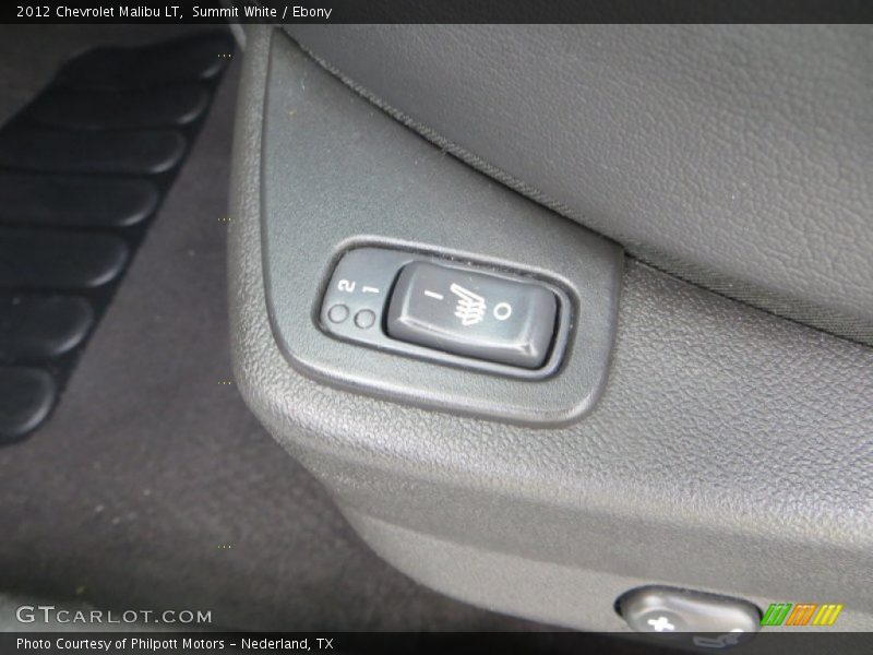 Summit White / Ebony 2012 Chevrolet Malibu LT